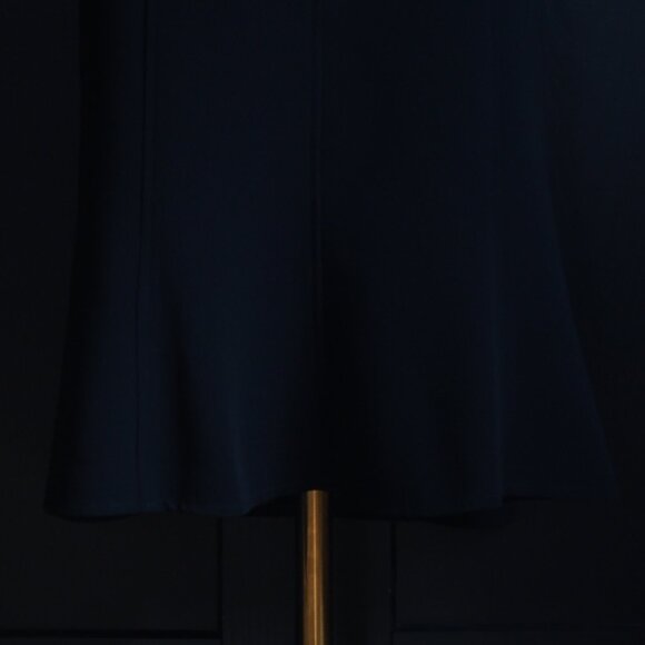 Louben | NWT Vintage Black Flutter Skirt - Picture 4 of 10